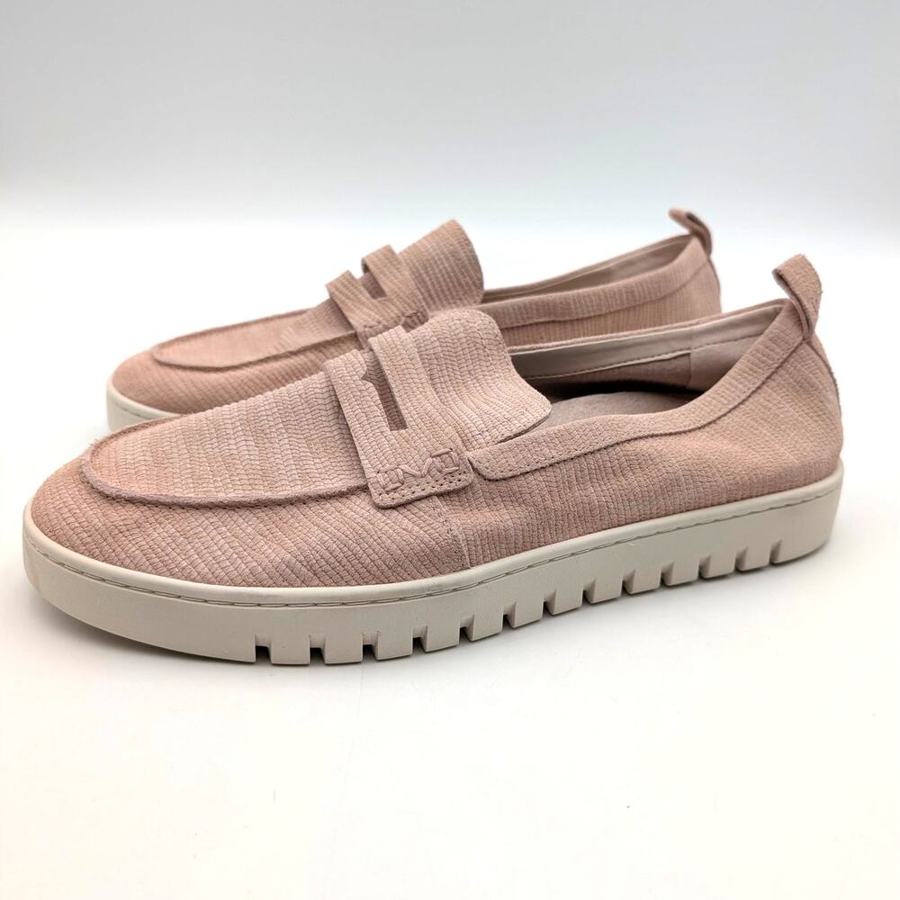 Vionic Uptown Hybrid Penny Loafer Shoes Women's Cameo Rose Size US12 Wide EU43